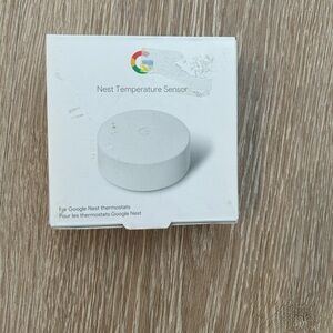 Google Smart Home Device Packaging in White